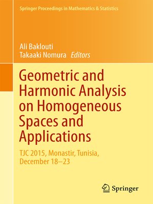cover image of Geometric and Harmonic Analysis on Homogeneous Spaces and Applications